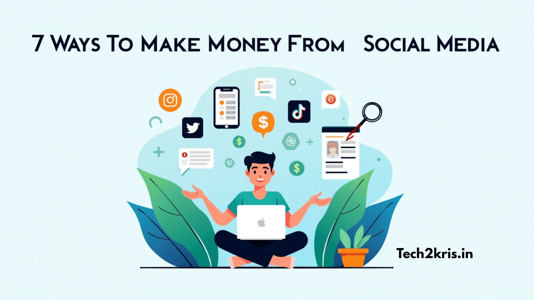 make money from social media, how to earn from social media
